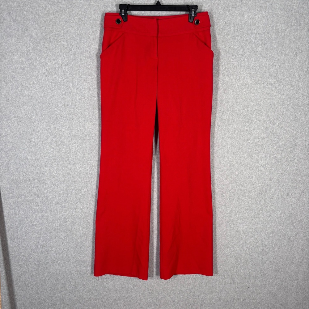 The Limited Wide Leg Flare Pants Size 6 Lexie Sailor‎ Textured Knit Career Dress